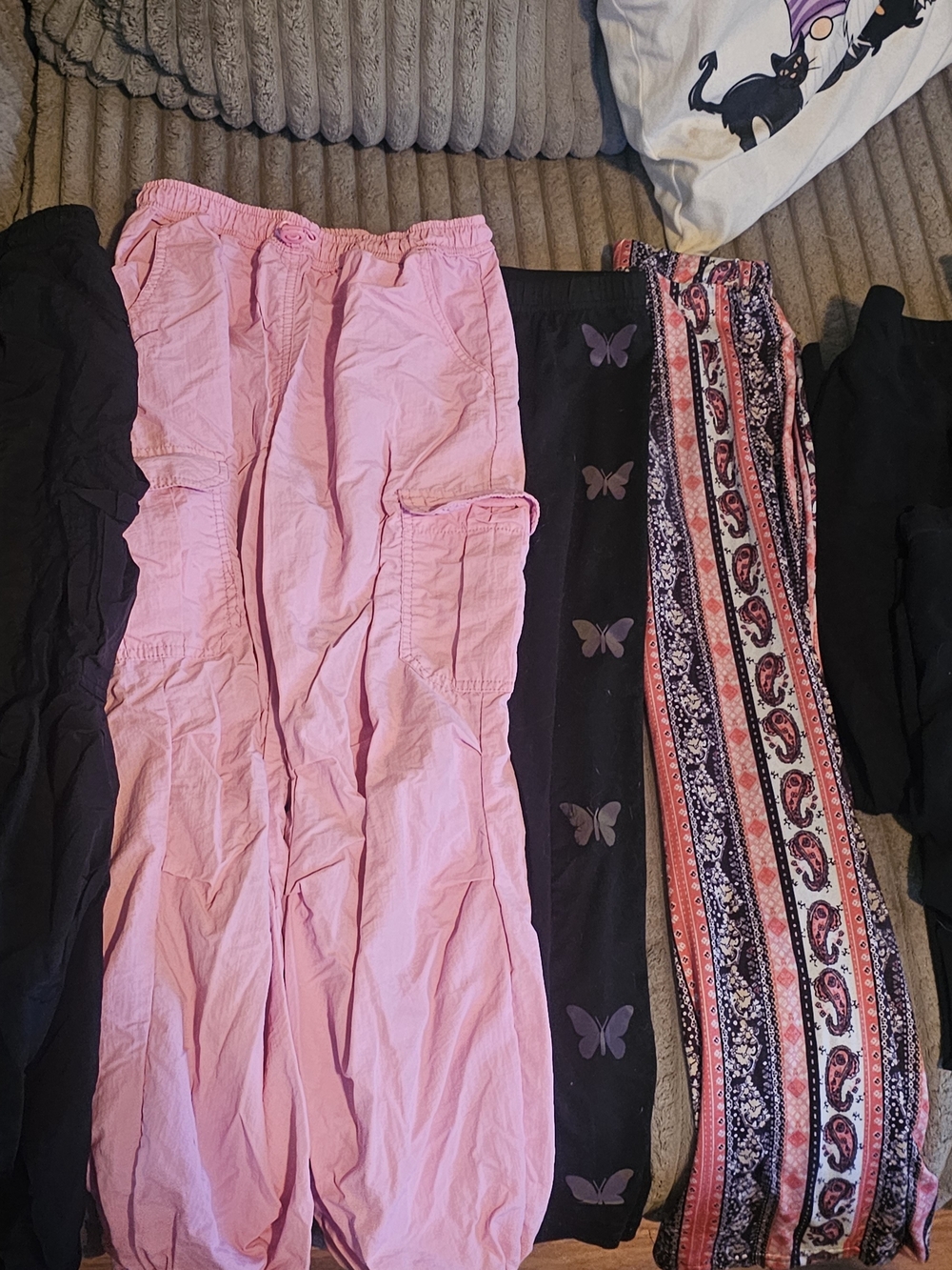 Lot Of Girls Size 8/Med Pants- 8pr